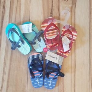 NWT Bundle, 3 pairs of swim/beach sandals